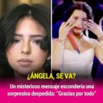 ¿Ángela Aguilar se retira? no aguanto la presión 😮