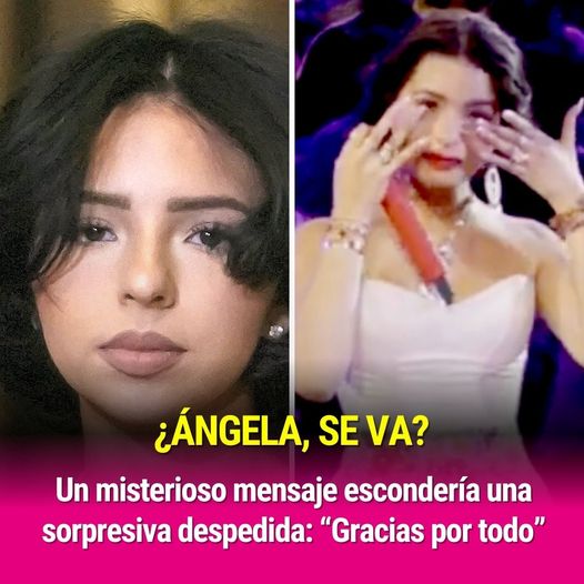 ¿Ángela Aguilar se retira? no aguanto la presión 😮