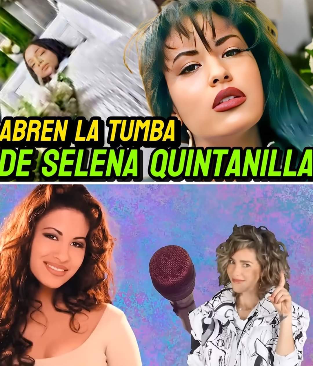 Abren la tumba de SELENA QUINTANILLA después de 30 años