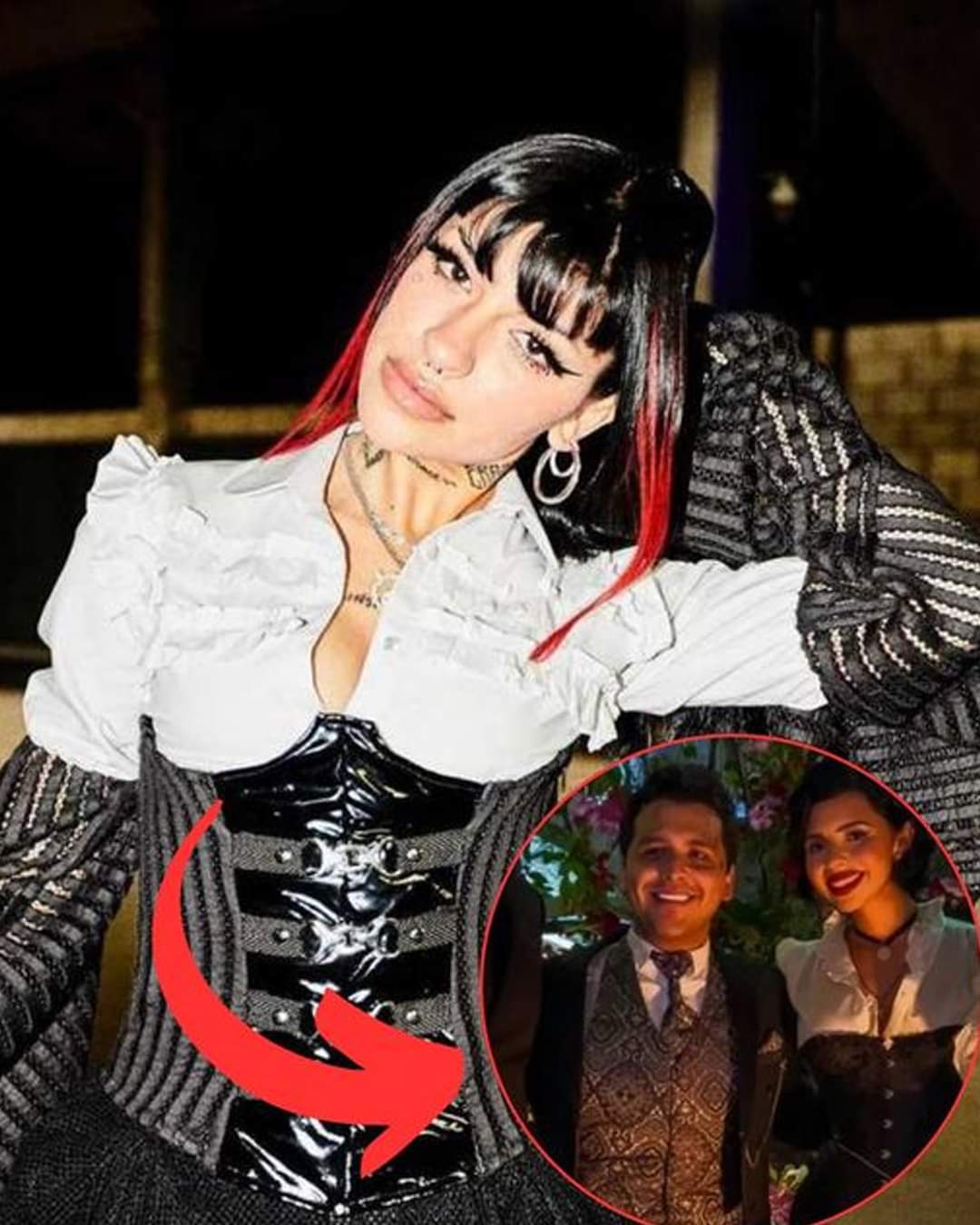 Ángela Aguilar vuelve a lucir el outfit de Cazzu