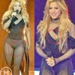 “🚨Noticia de última hora🚨 Nuestra reina #Shakira se disculpa con sus seguidores por su mayor descuido en pleno show al subir los pies sin darse cuenta que no traía nada