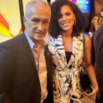 Francisca no se olvida de su amigo Jorge Ramos y lo acompaña en un momento muy especial para el