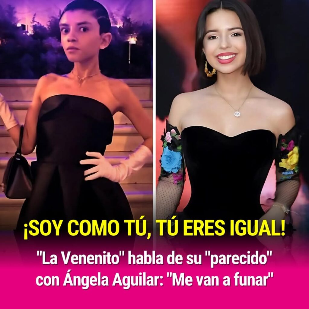 ¿No quiere que la comparen con #ÁngelaAguilar? Esto respondió #LaVenenito