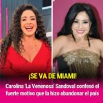 ¿Miami ya es pasado? 👀 “La Venenosa” cuenta a dónde se fue y si piensa volver