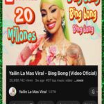 BING BONG RUMBO A 21 MILLONES DE VISTAS Y A PUESTO A LA FLOR EN LOS PRIMEROS LUGARES A NIVEL MUNDIAL😍😍ORGULLO DOMINICANO 💪🏼