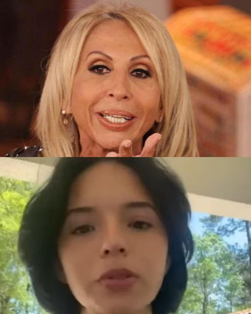 Mensaje de Laura Bozzo después de arrebatarle el premio de mujer del año a la mexicana Angela Aguilar