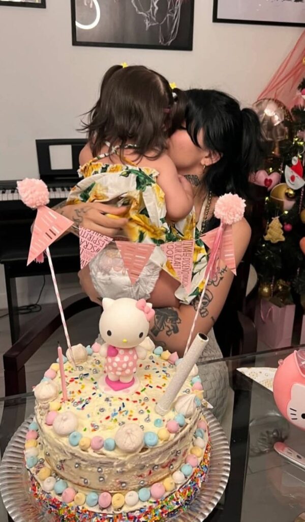 Cazzu celebró junto a Inti su cumpleaños 31