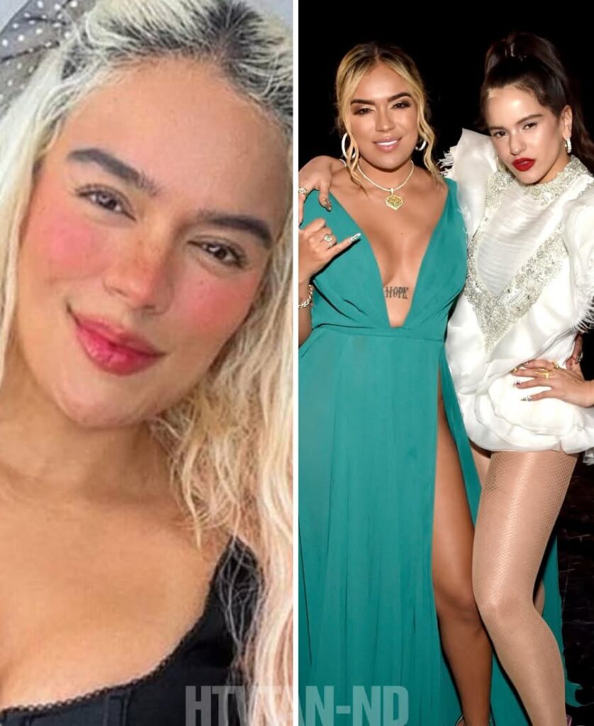 ¡Cuidado con las fake news! Karol G y Rosalía NO tienen una nueva canción juntas. ¿Qué hay detrás de esta imagen viral